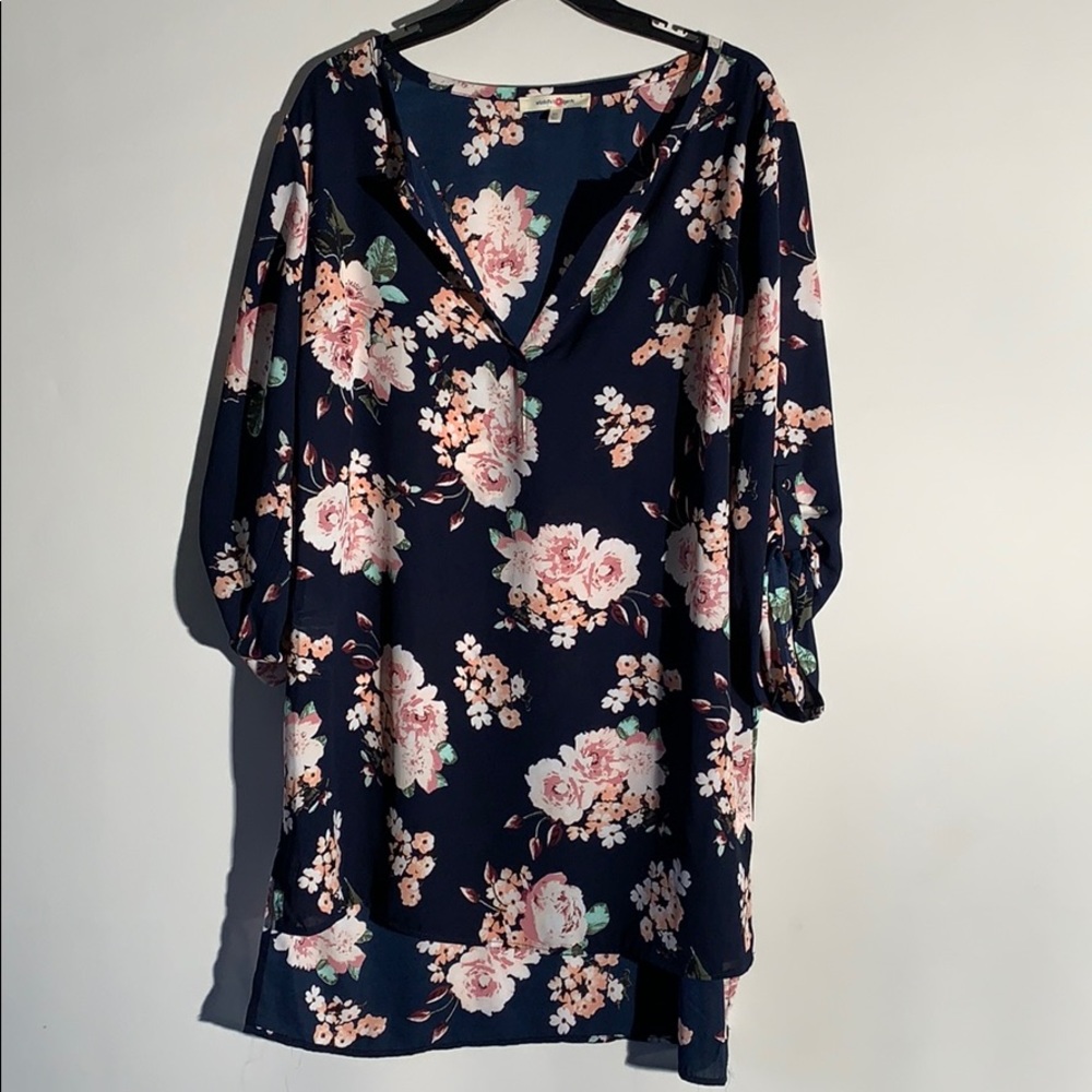 Wishful Park Purple Flower Shirt